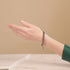 Noir x Argent | Bracelet Maillons Catena
